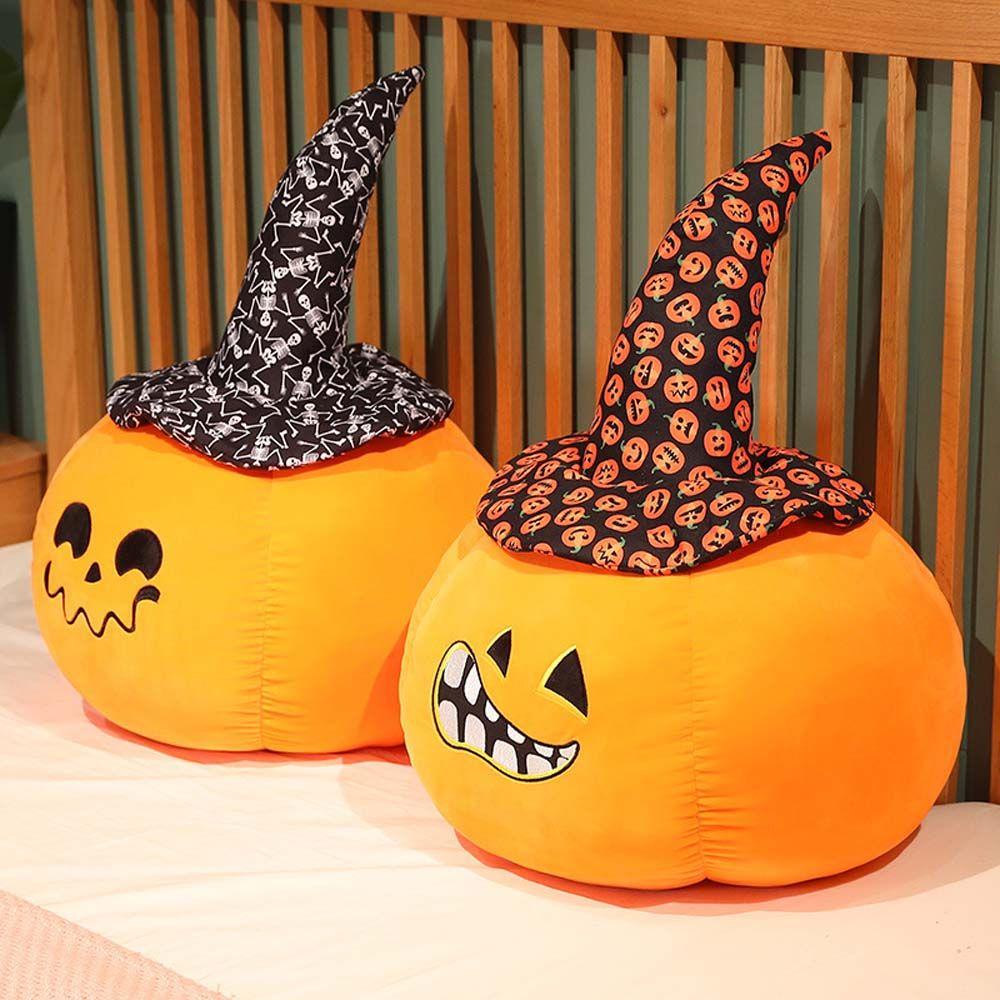 Pumpkin Halloween Home Decoration Plush Doll Plush Cushion Pumpkin Stuffed Toys Pumpkin Plush Toy