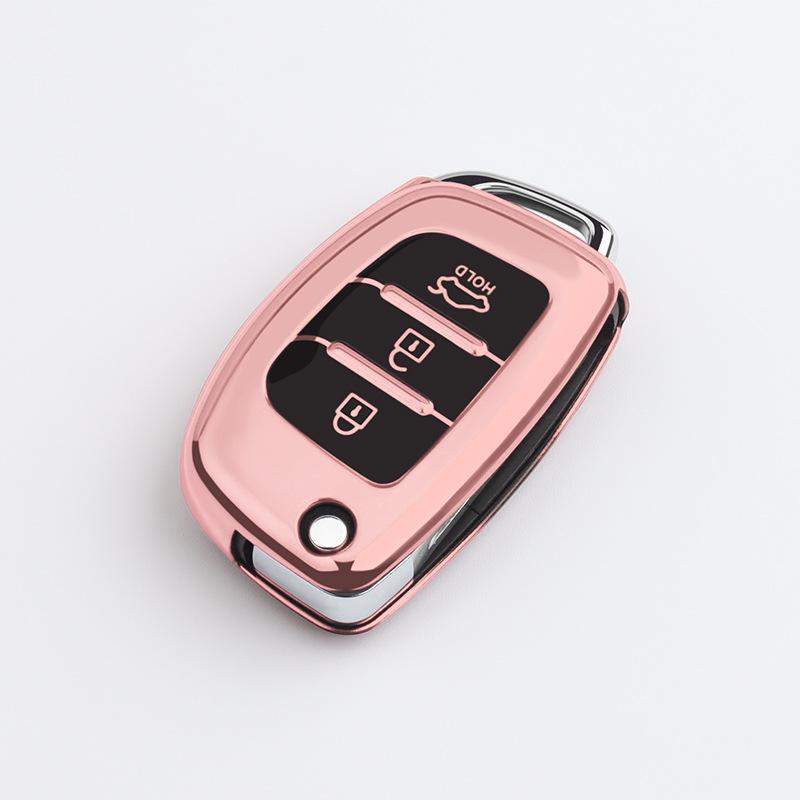 Suitable for Beijing Modern Key Caseix25 ix35Mingtu Langdong Yuena Tucson Car Key Case Folding