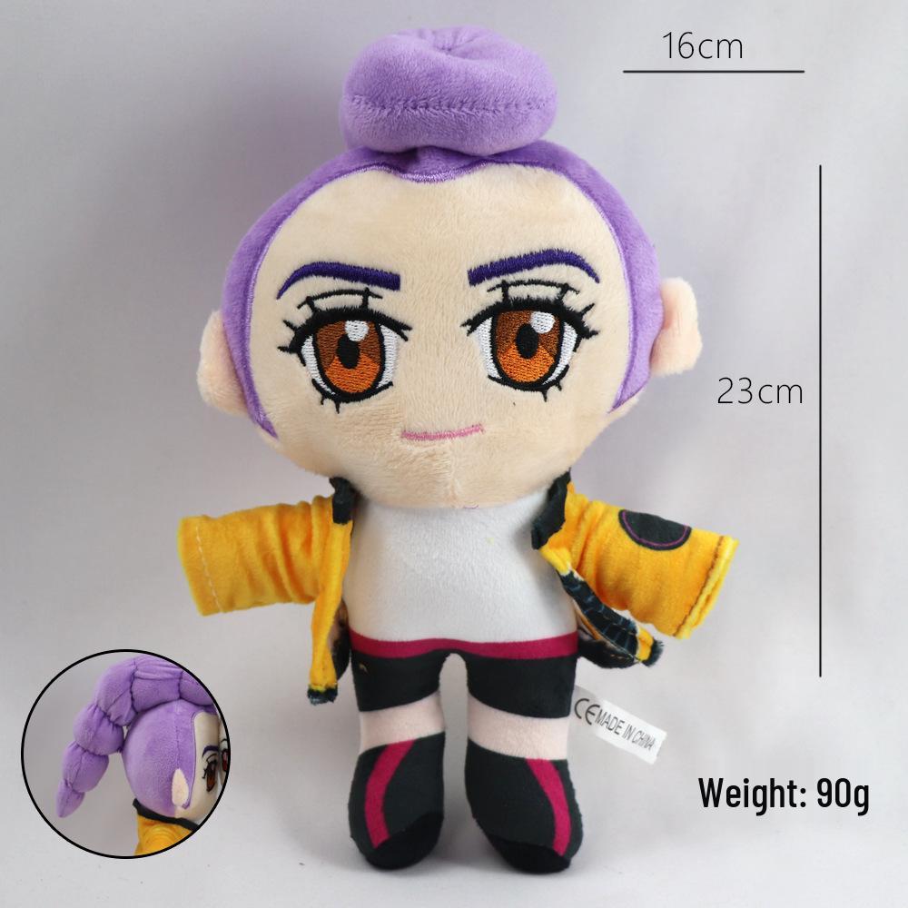 K-POP Demon Hunters Girls Plush Dolls for Kids