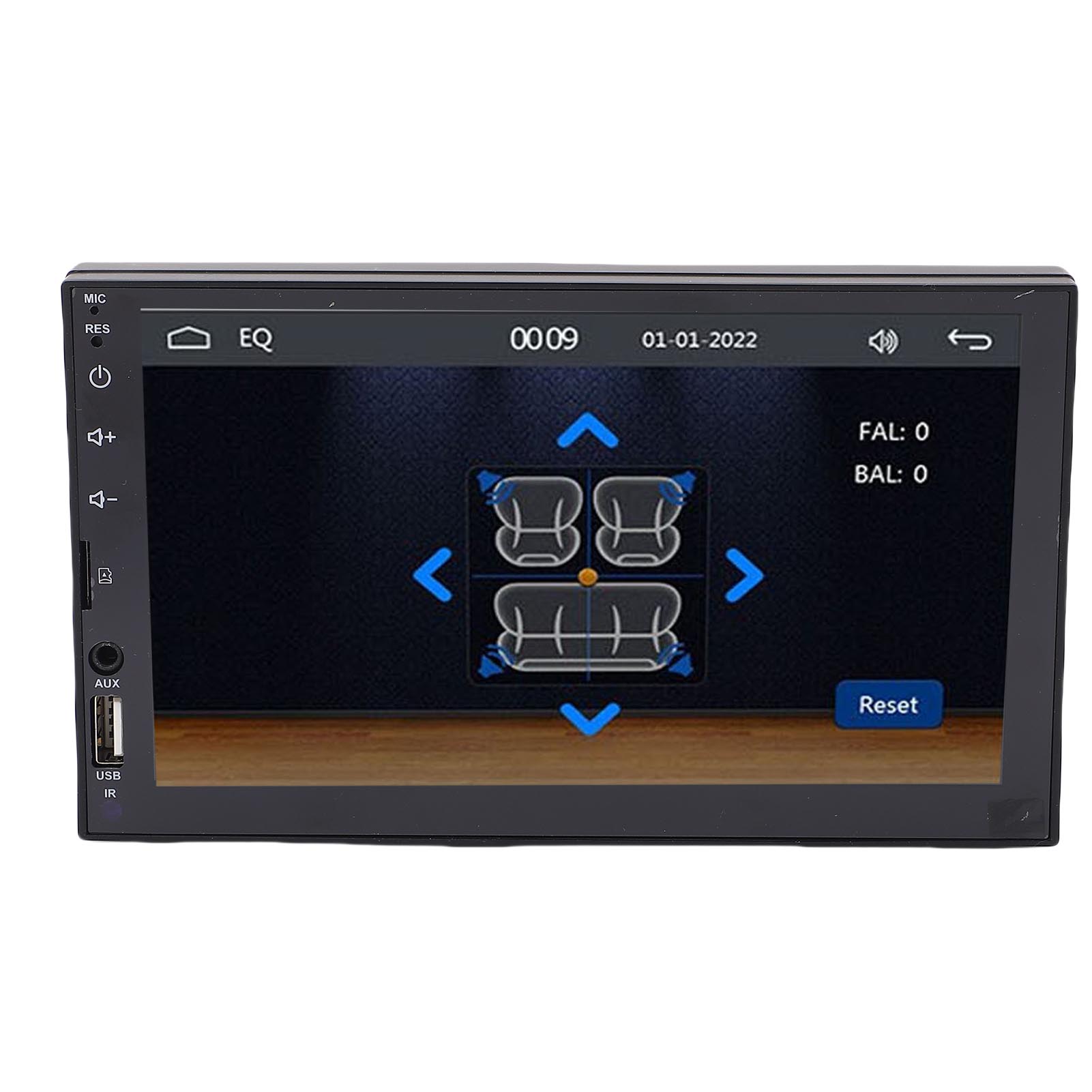 

7-дюймовый автомобильный стерео Bluetooth USB AUX двухдиновый автомобильный MP5-плеер с камерой заднего вида с сенсорным экраном HD для