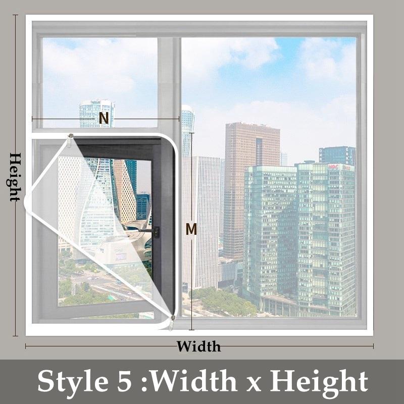 Transparent Window Winter Insulation Film Warm Double Layer Windproof Curtain With Zipper Self-Adhesive Heat Protection Film