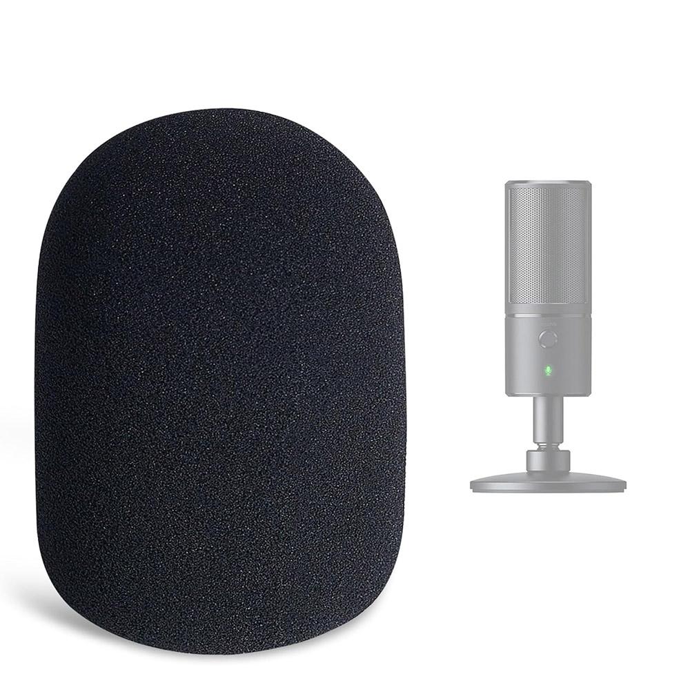 

Microphone Windscreen Windshield Sponge Foam Cover for Razer Seiren X