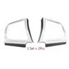 2Pcs Car Steering Wheel Button Cover Trims For BMW 5 7 Series F10 F11 GT F07 F01