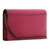 Coach Anna 20 Logo Embossed Flap Pebble Leather Crossbody Bag Small Women crossbody bag Pink C5887-IMRPC