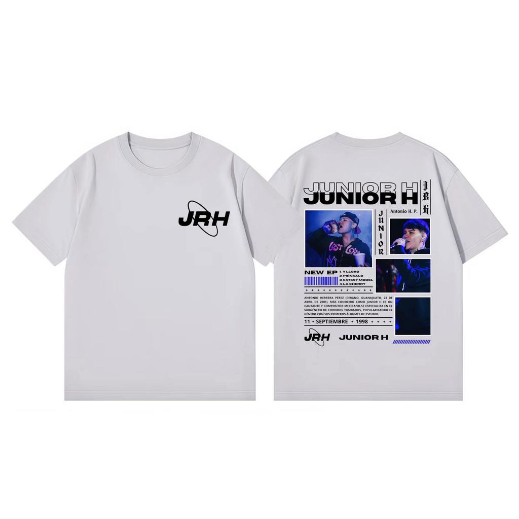 Singer Junior H Graphic T Shirt Men Women Clothing High Quality Fashion Tshirts Summer Casual Loose Cotton Short Sleeve Tshirt