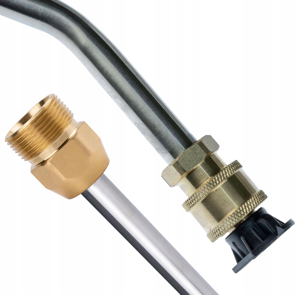 Rosfix Lanca PowerJet M22M Pro 5Q – Gwint M22M | Zestaw 5 Dysz 1/4" Quick Connect | Maks. Ciśnienie 200 bar, 60°C