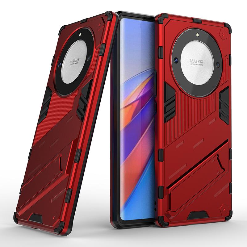 Applicable to Huawei Honor Magic7lite punk mobile phone case Honor X9C bracket Honor X60Pro protective case