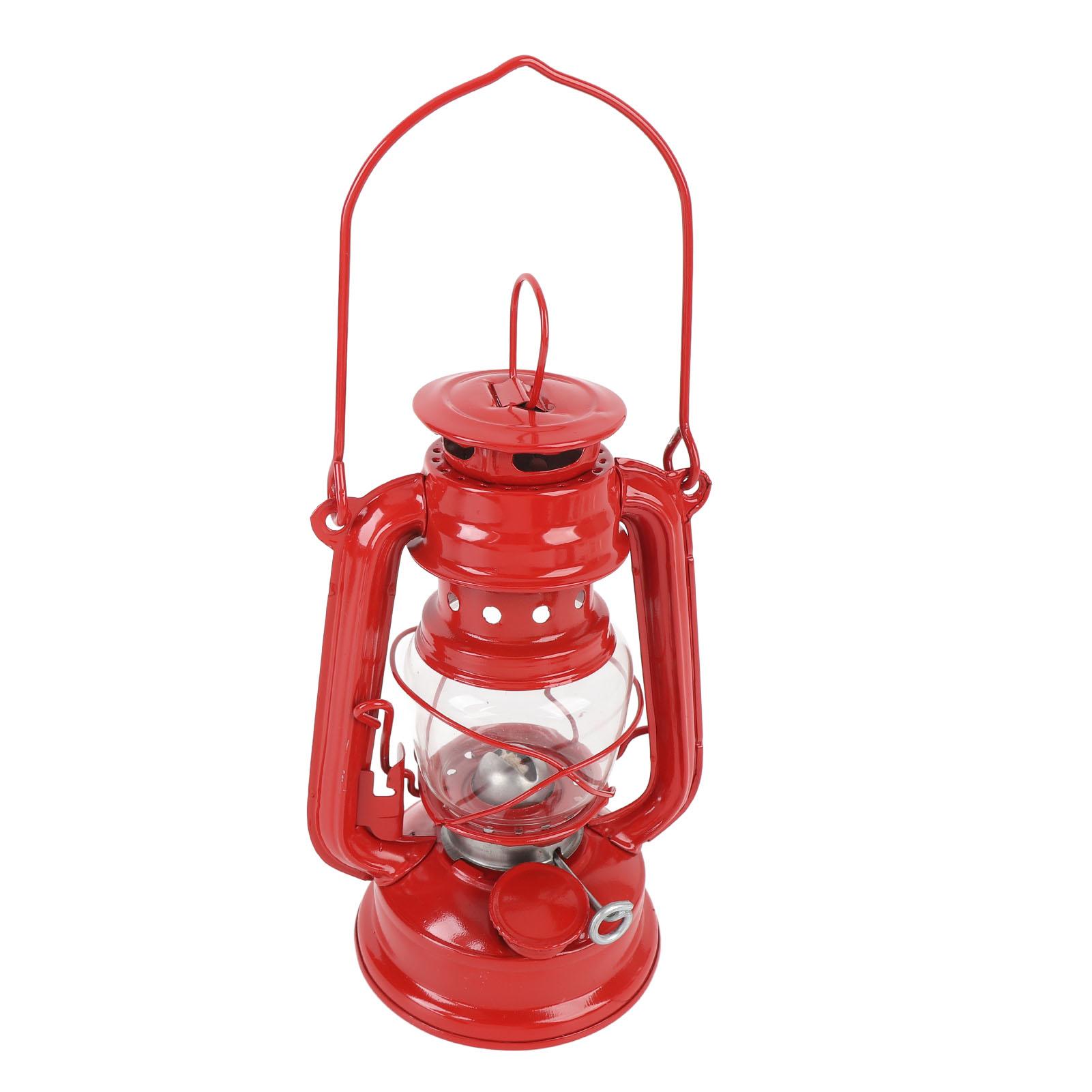 Outdoor Lantern High Light Transmittance Glass Vintage Home Decor Vintage Lantern for Camping