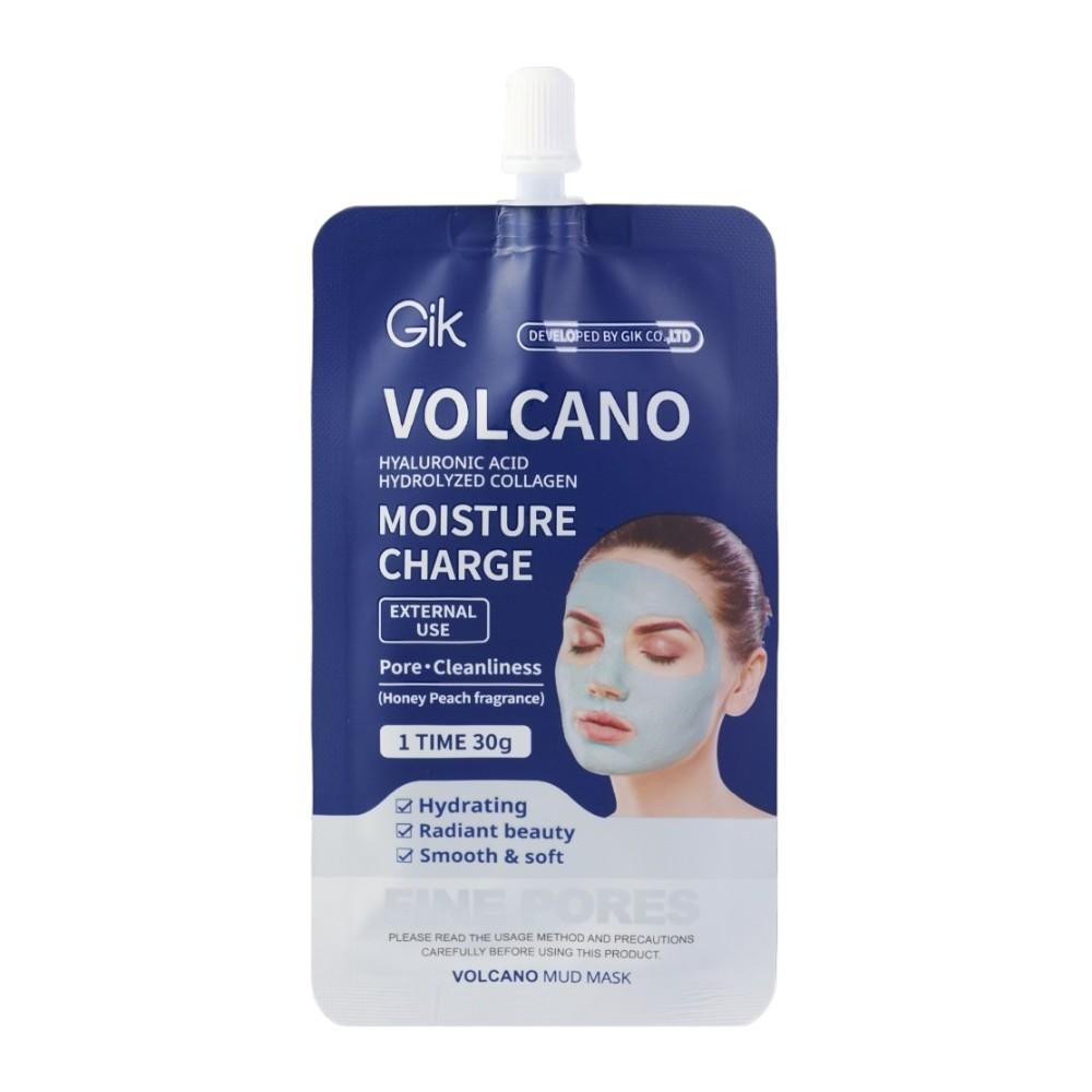 GIK Masque Visage Argile Volcanique Sébum Pores Nourrissant Sachet Masque à la Boue 30g Masque Visage Argile Coréenne Pack Visage Boue