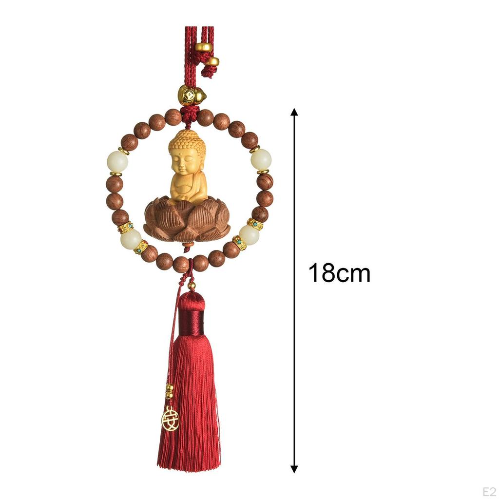 Buddha Car Mirror Charm Hanging Ornament