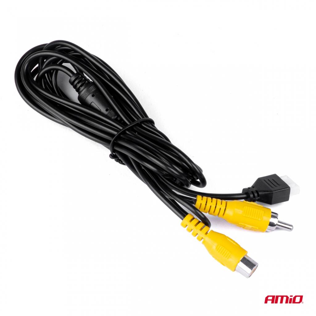 Reversing Camera Parking Sensors in License Plate Frame 3in1 Set Amio-03544