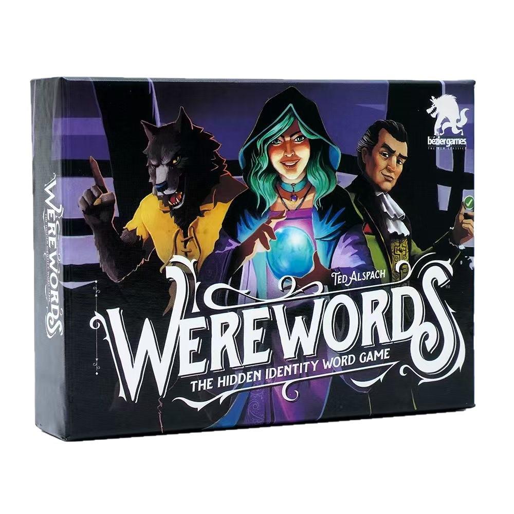 English Edition: Devious White Wolf | Dawn Wolf Card Game - Classic Werewolf Puzzle Series