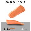 Inner Heightening Insole Universal for Men and Women Invisible Heightening Insole Multi-thickness Optional Comfortable, Non-slip and Lightweight