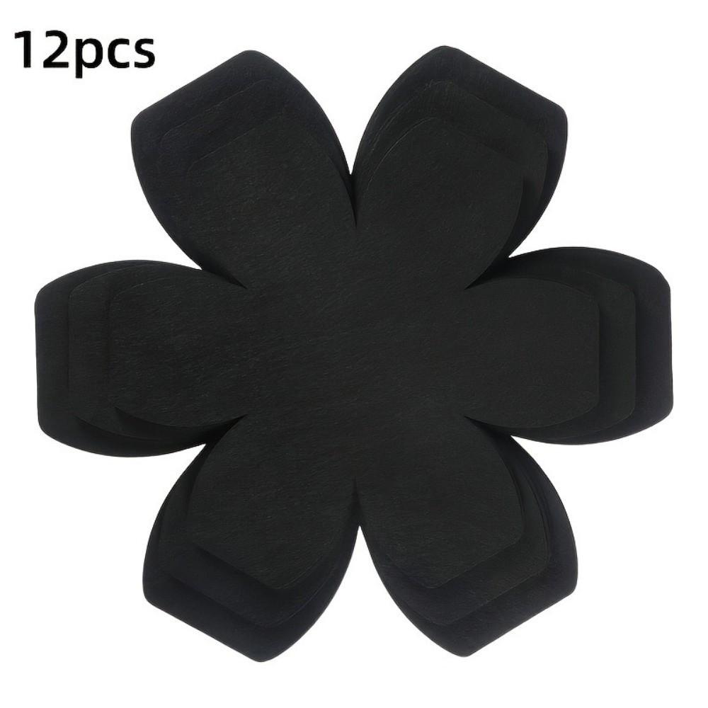 12pcs/set Hexagonal Shape Felt Pot Protector Anti Scratch Kitchen Protective Pads  Kitchen Use