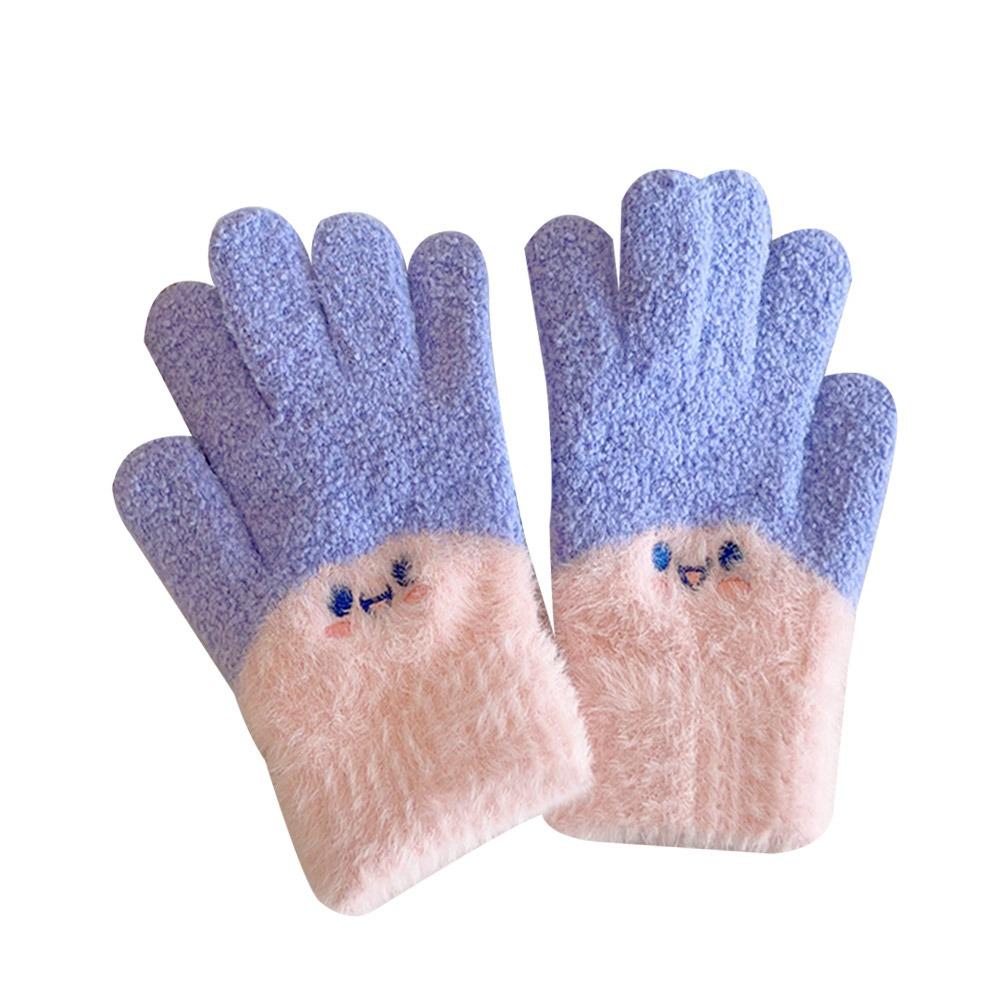 Coldproof Kids Winter Gloves Windproof Baby Gloves for 7-15 Years Old Baby Boys Girls