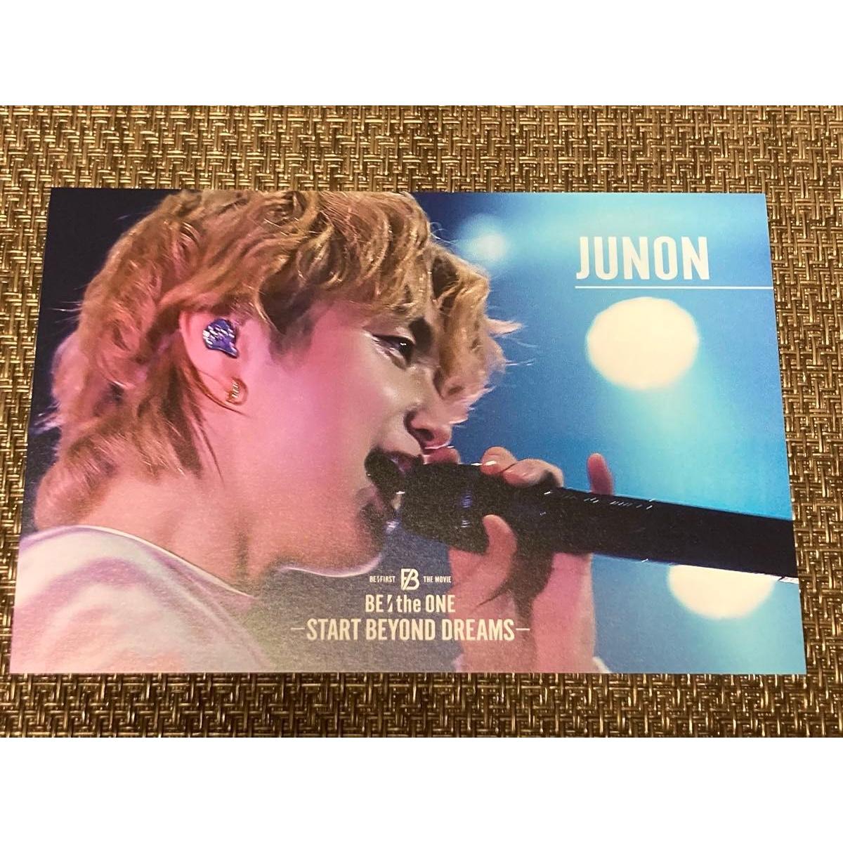 Used BE:FIRST JUNON Postcard