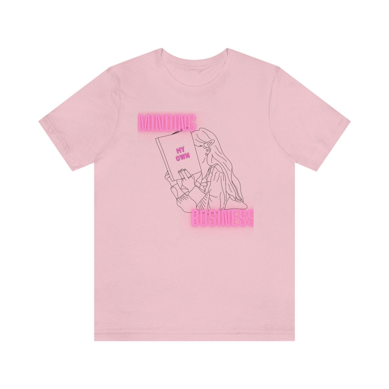 Minding My Own Business, Jersey Short Sleeve Tee XL