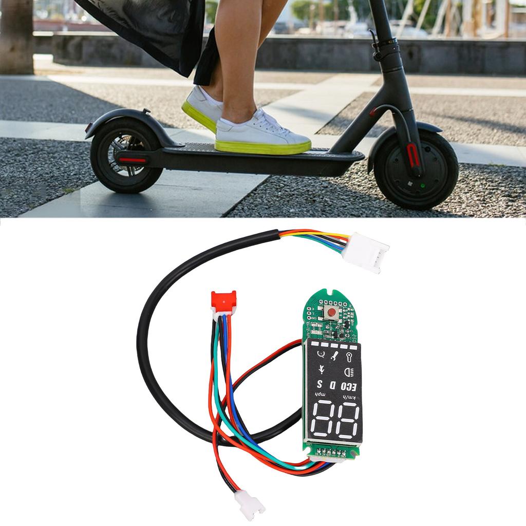 Electric Scooter Dashboard Circuit Board Clear Display Electric Scooter Replacement Circuit Board Bluetooth for Scooter Repair