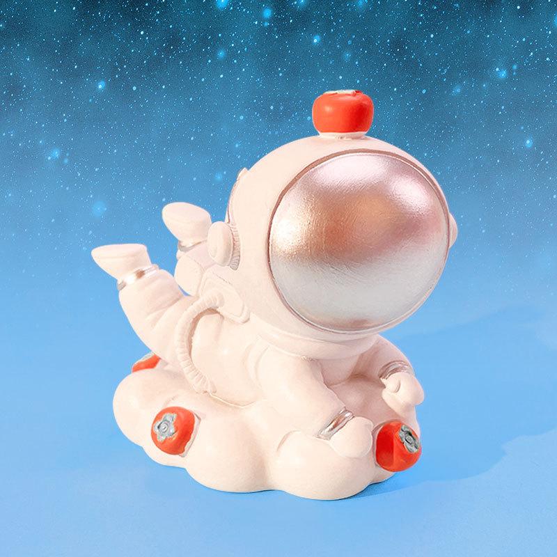 Dreamer Astronaut Ornament Cute Cartoon Car Interior Small Ornament Creative Home Desktop Decoration