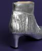 Pleiades Violetta Ankle Boots - Silver