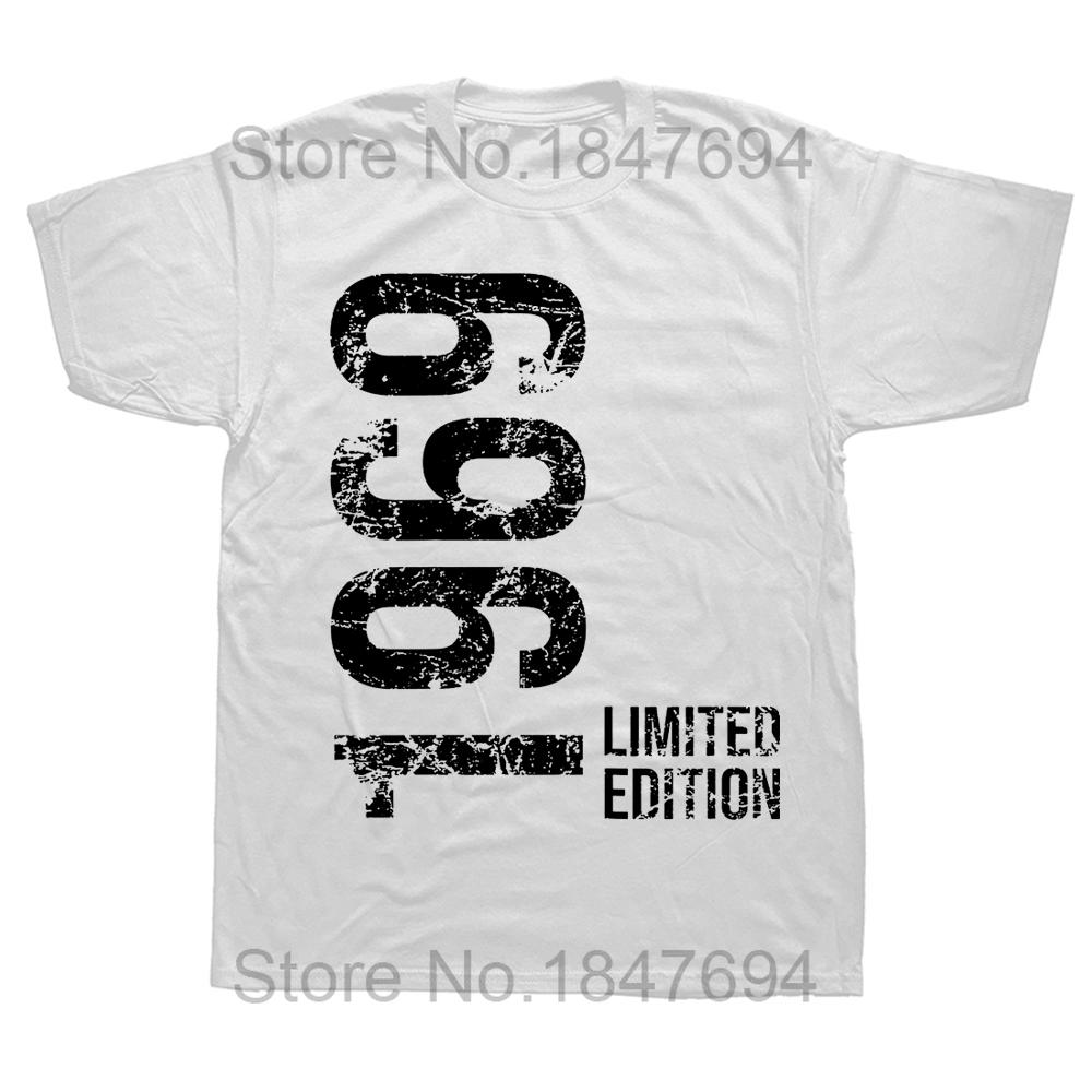 55th Birthday 55 Years Man Woman Retro Vintage 1969 Gift T Shirts Summer Style Graphic Cotton Streetwear T-shirt Mens Clothing S