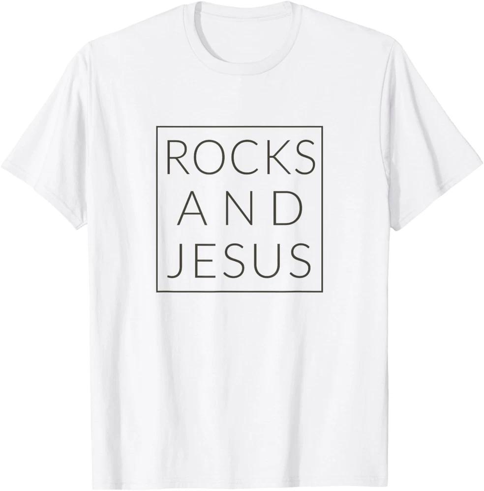 Rocks and Jesus Rockhound Christian Geologist T-Shirt