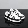 Spring Breathable Casual Leather Board Shoes Youth Sports Thick Sole Heightening Couples Tide Shoes S1