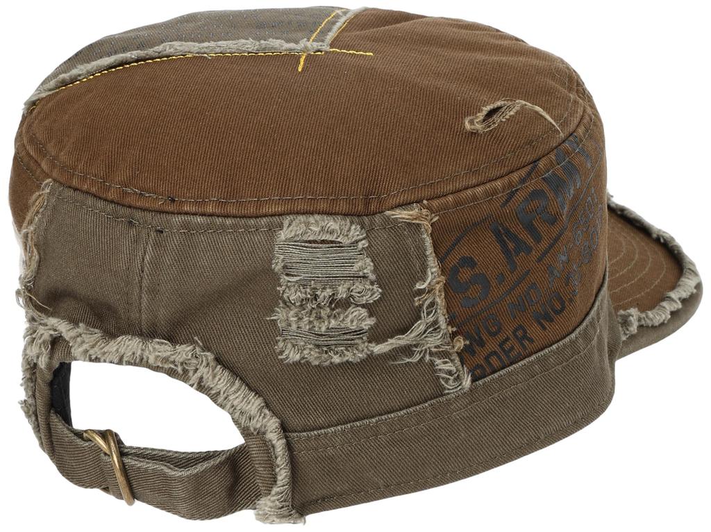 Work Cap Distressed Vintage Processing Khaki [Avirex]