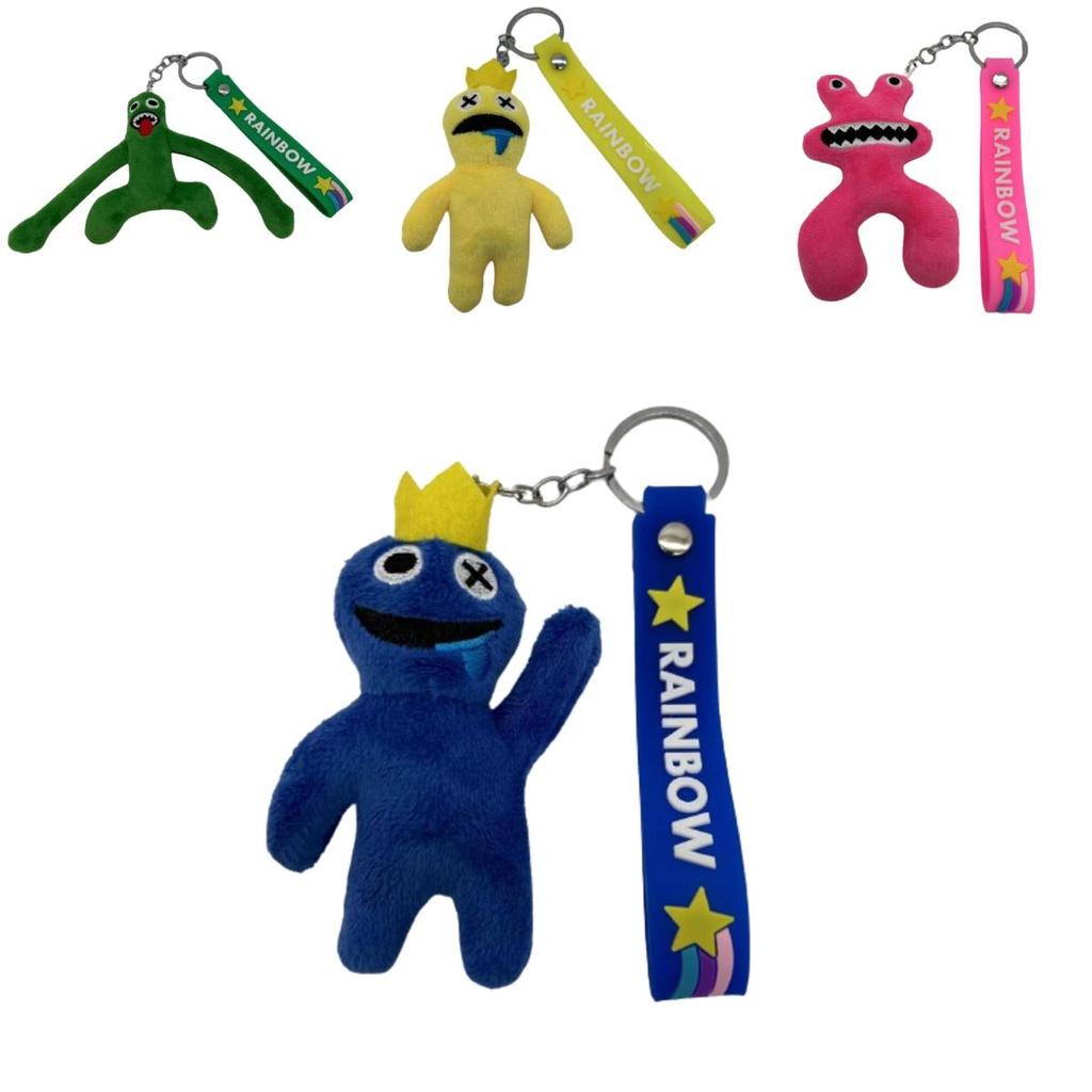Cuddly Roblox Rainbow Friends Plush Toy Pendant Keychain