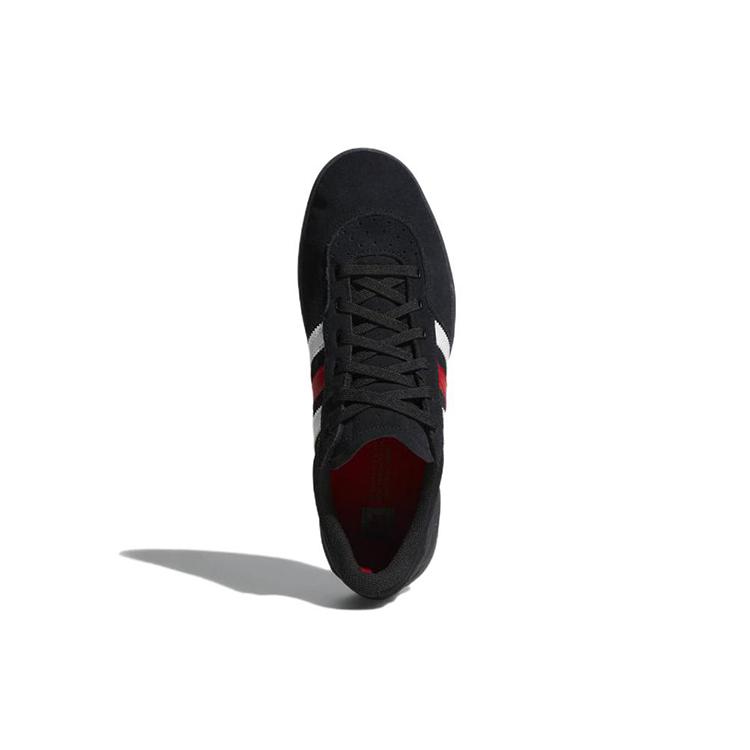 adidas Originals City Cup Suede Comfortable Slip Resistant Abrasion Resistant Low Top Skateboard Shoes Men's Black DB1086