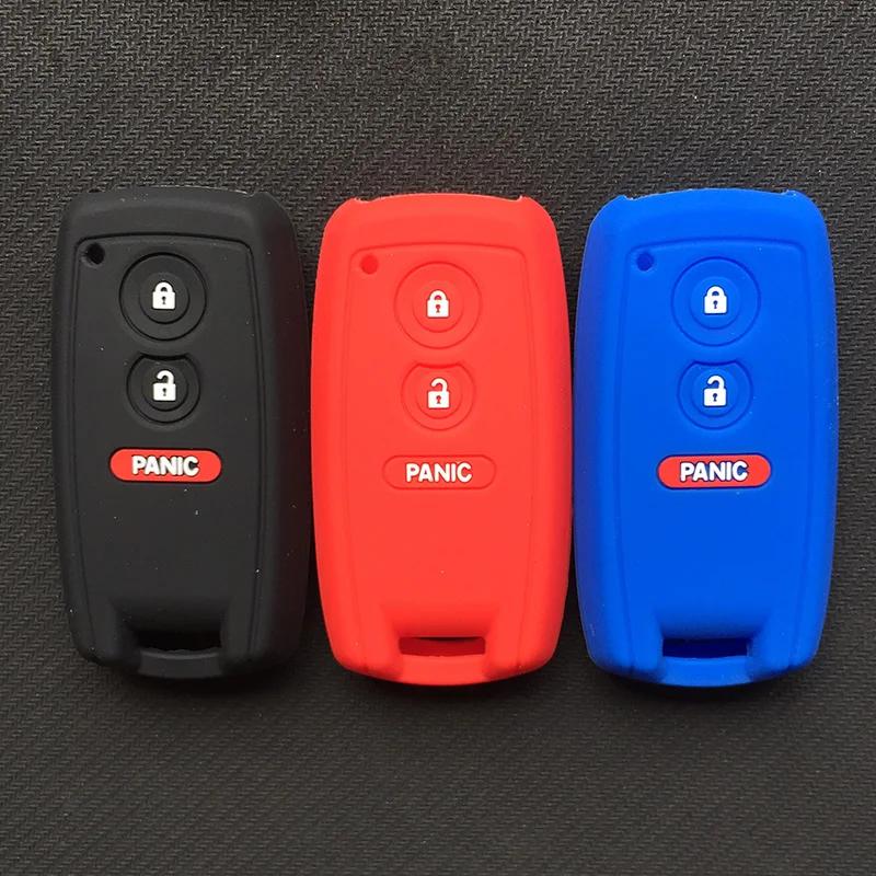 

siicone rubber car key cover case For Suzuki SX4 XL7 Grand Vitara 2006-2012 For Swift 2011 2012 2013 синій