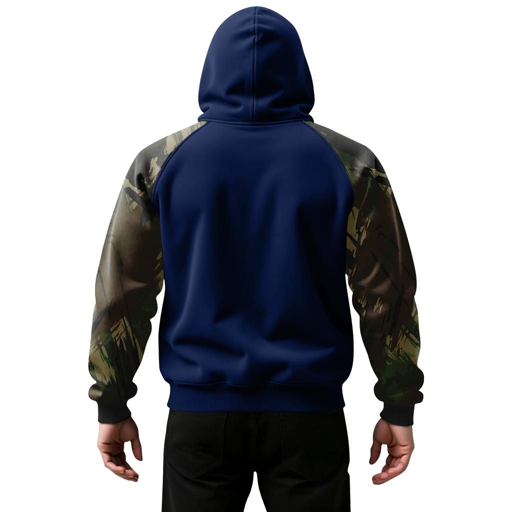 Men's Camouflage Sweatshirt Hoodie Men's Sports Large Size Casual Sweatshirt