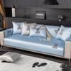 Summer Ice Silk Embroidered Sofa Cushion Non-Slip Summer Machine Wash Cartoon Mat Mat Seat Cover Cover Cloth