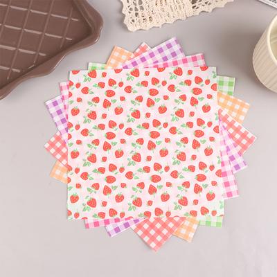 100 ks Potravinový voskovaný papier Olejuvzdorný voskovaný papier Balenie na chlieb, sendviče, hamburgery, hranolčeky, makrónky Kuchynský nástroj na pečenie Dekoratívny papier