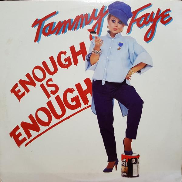 

LP Record TAMMY FAYE BAKKER Enough Is Enough PTLLP1855 PTL Club Record 1986 US Rock Used