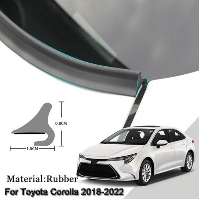 Auto Haube Dichtung Streifen Windschutzscheibe Spoiler Füllstoff Schützen Rand Weathers Streifen Aufkleber Auto Zubehör Für Toyota Corolla 2018-2023