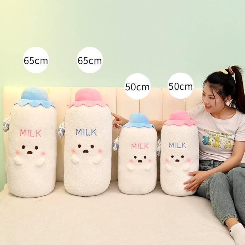 Adorable Bottle Shaped Plush Pillow Decorative Cushion For Bed And Sofa 50cm And 65cm