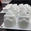 24TE Silikon Fondantform Schokoladenform Backform Weihnachtsserie Silikonmaterial