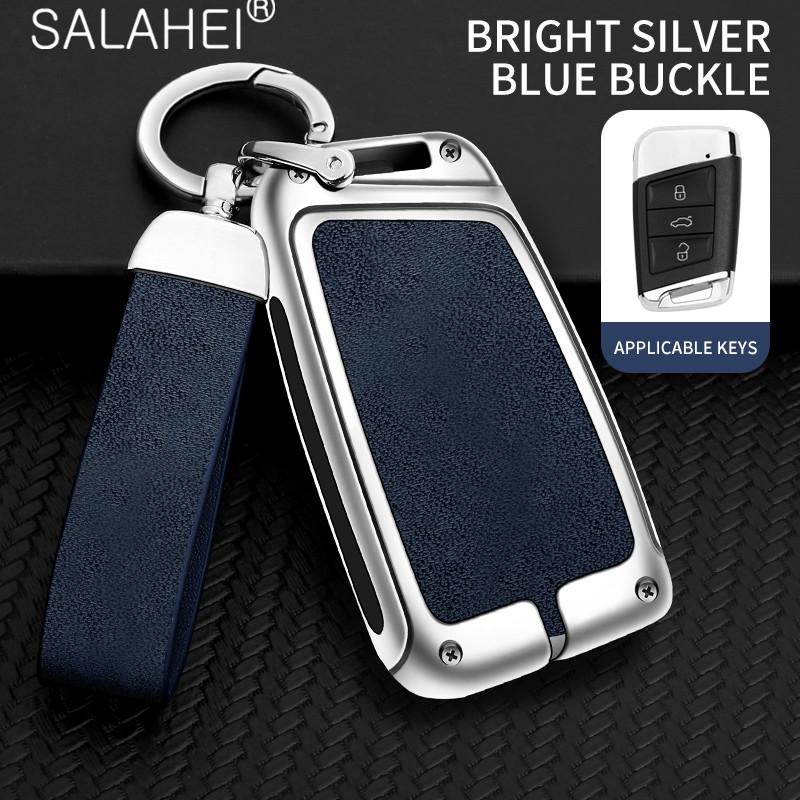 Zinc Alloy Car Key Cover Case Holder Shell Protection Fob For Volkswagen VW Magotan Passat B8 Keychain Auto Interior Accessories