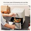 Midea 4.5L Electric Air Fryer with Knob Control CN plug (adapter included)