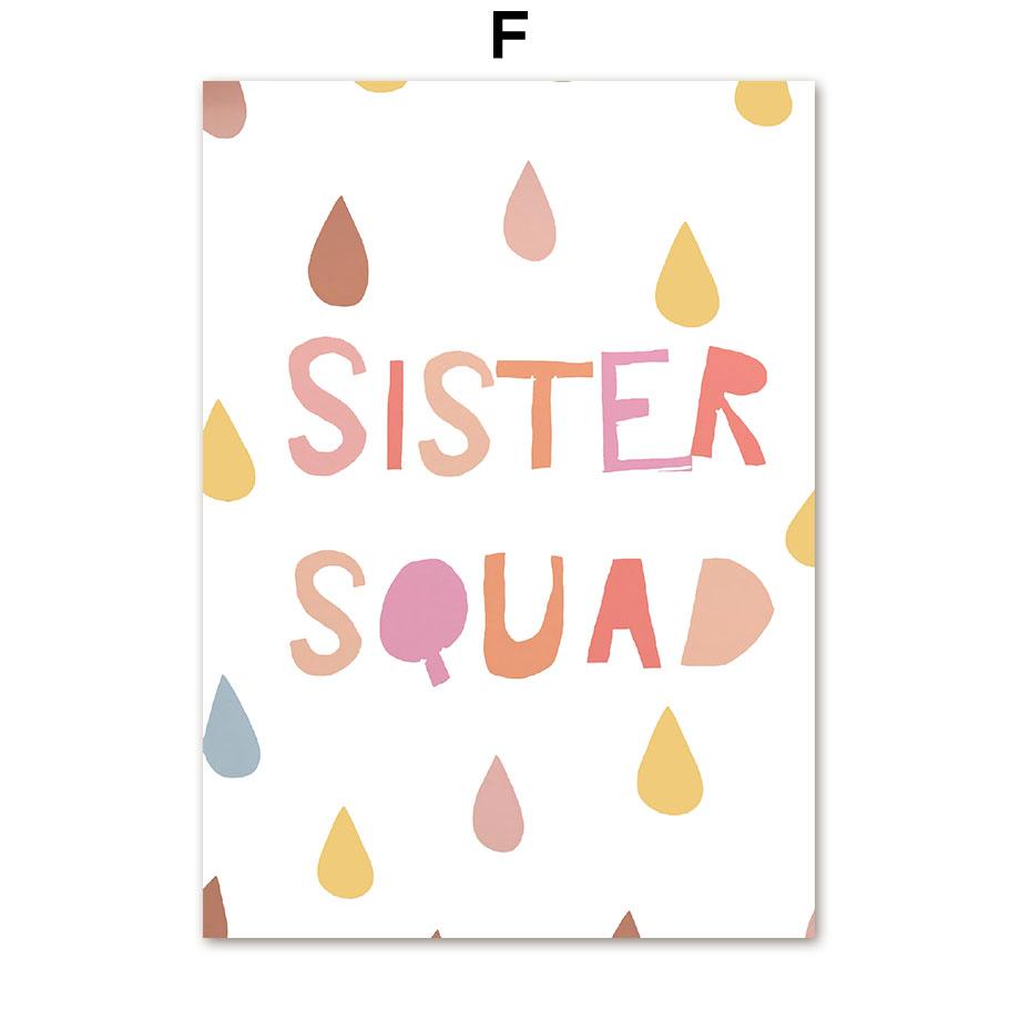 Princess Castle Unicorn Rainbow Sun Star Wall Art Canvas Painting Nordic Posters And Prints Wall Pictures Girl Kids Room Decor