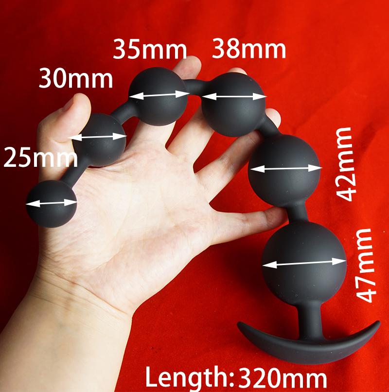 Silicone Anal Beads Dilator,Big Annals Balls,Long Ass Anus But Butt Plug,Analplug Buttplug Butplug,Analsex Prostate Sex Toys