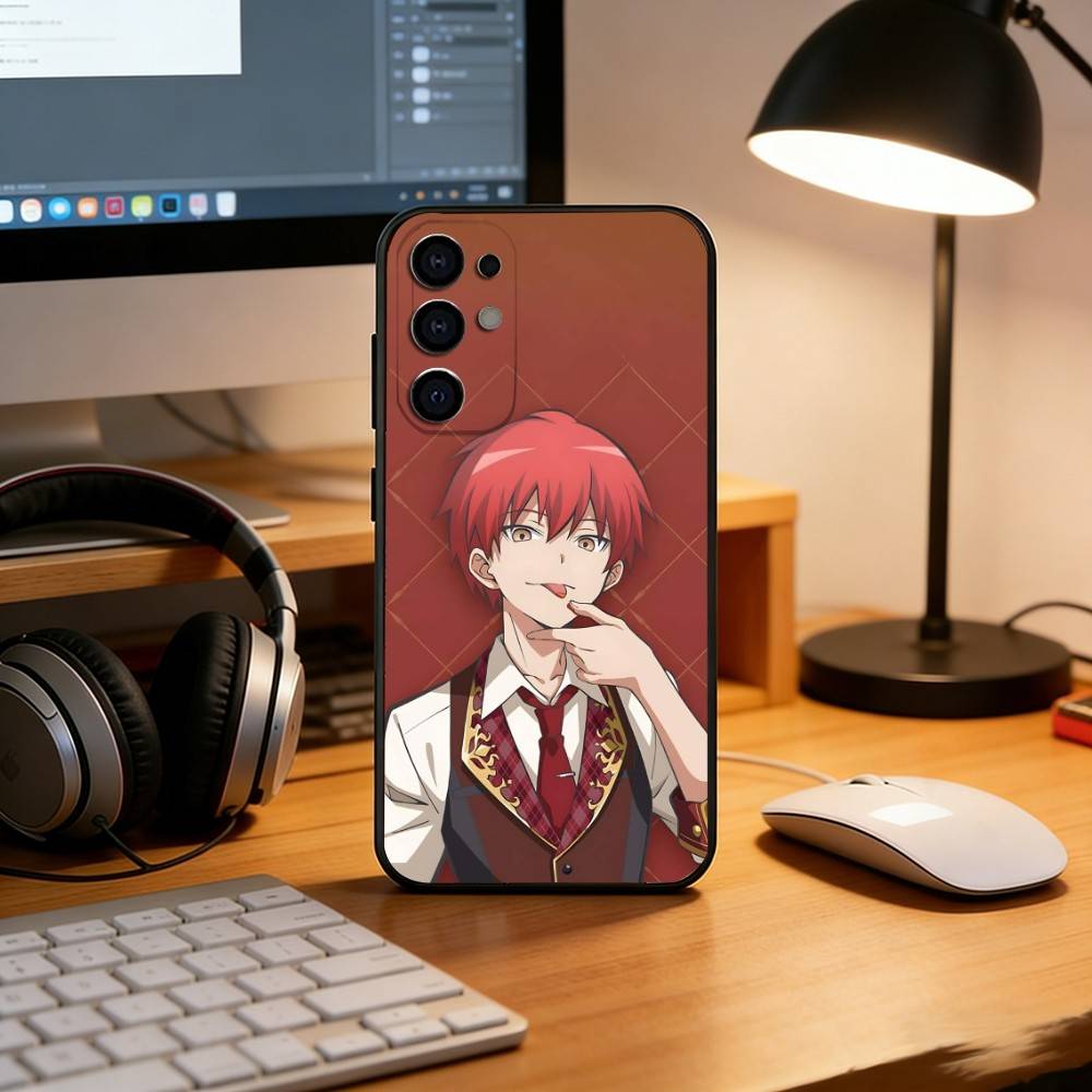 Anime A-Assassination Classroom-m Phone Case For Samsung S25,S24,S21,S22,S23,S30,Ultra,S20,Plus,Fe,Soft Silicone Black Cover