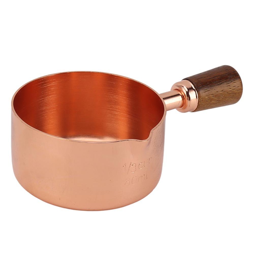 Rustless Steel Sauce Cup with Handle Round Smooth Inner Wall Hold Cup Dressing Vessel  Cafe