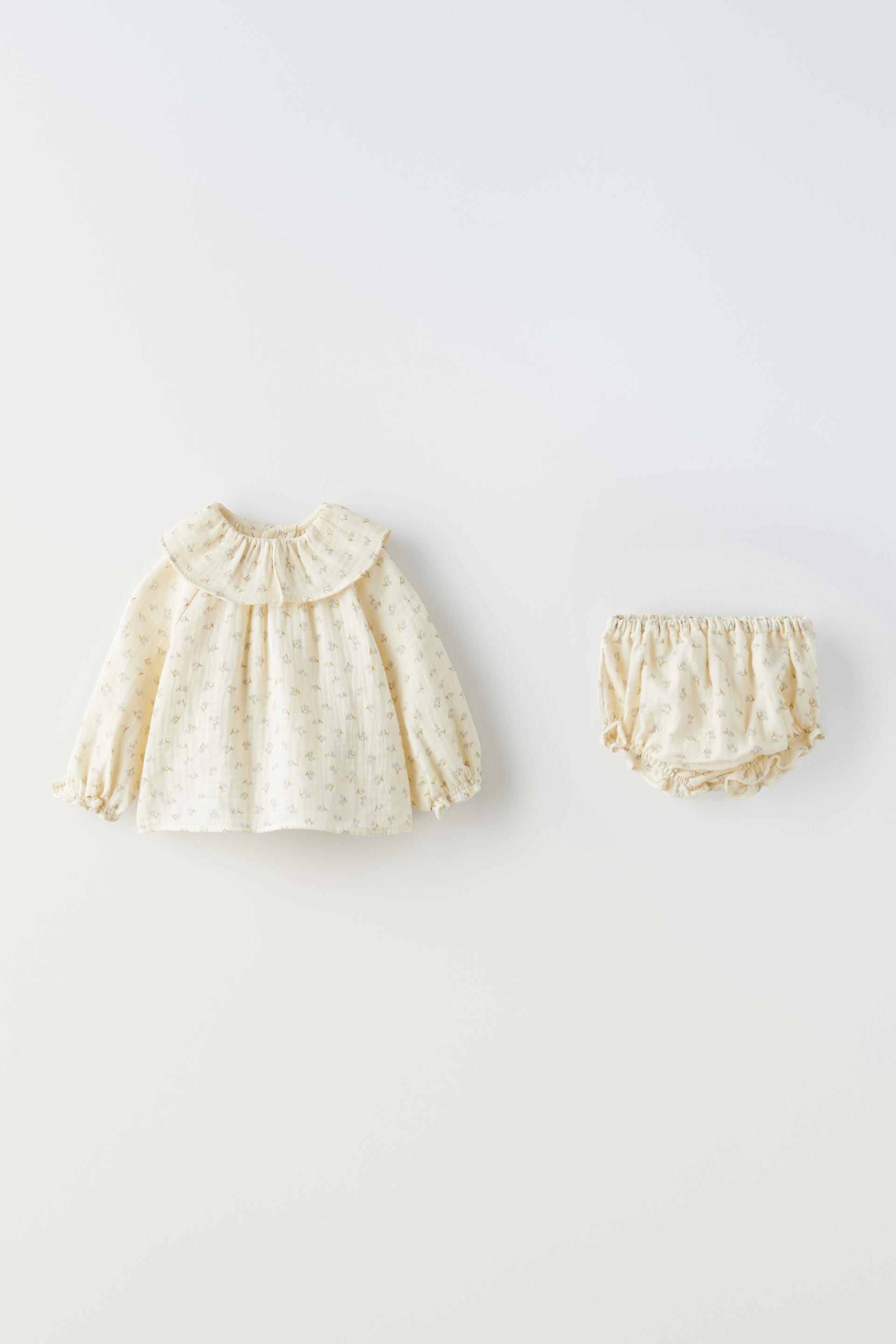 

СООТВЕТСТВЕННАЯ БЛУЗКА С ЦВЕТОЧНЫМ ПРИНТОМ И ТРИКИ