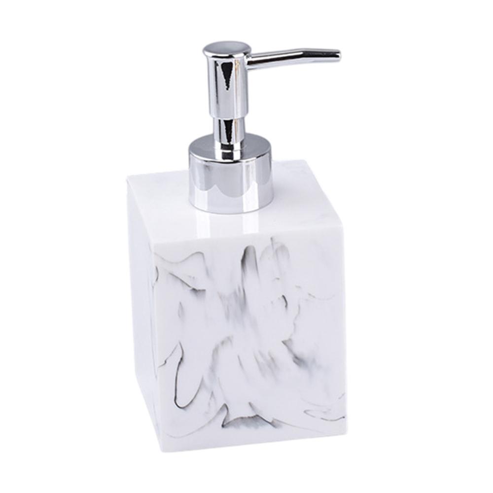 Nordic Style Resin Soap Dispenser 280ml Refillable Pump Bottle For Hand Wash Shampoo Body Wash