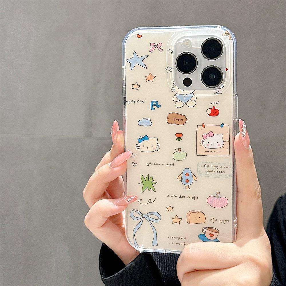 

Расписной чехол для телефона для iPhone 12 13 15 16 iPhone 16 12 13 14 15 Pro 14 15 16 Pro Max Полное покрытие Противоударный Защита от отпечатков пальцев Свежий стиль Защитный чехол iPhone 16 чистый