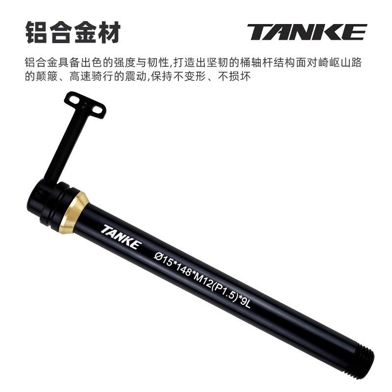 Carbon Bike Front Fork Hidden Thru Axle 142/148mm Road MTB