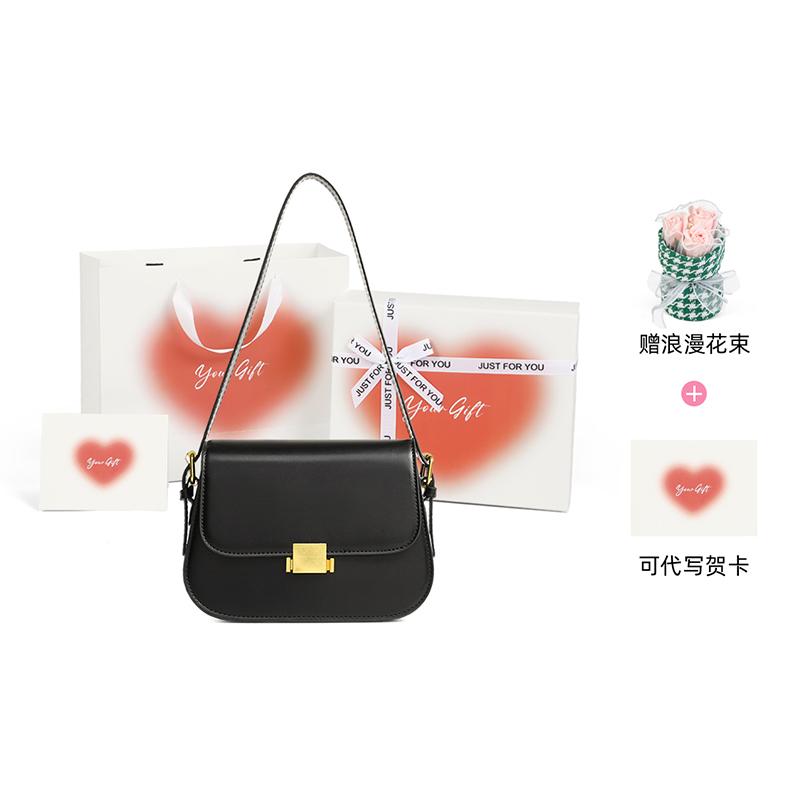 VINEY Cow Leather Crossbody Bag, Shoulder Bag Small Women's Multicolor 5946