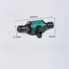 Mangueira de Jardim Tubo Torneira em Linha Válvula de Fechamento Conexão Irrigação de Rega Conector Rápido Com Válvula Gadget de Jardim